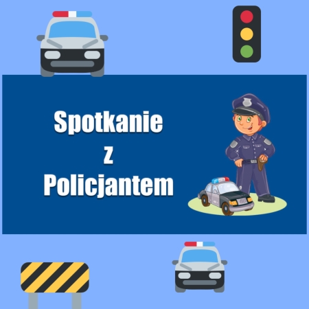 Przedszkole - Boguchwała Gaj: Spotkanie z policjantem