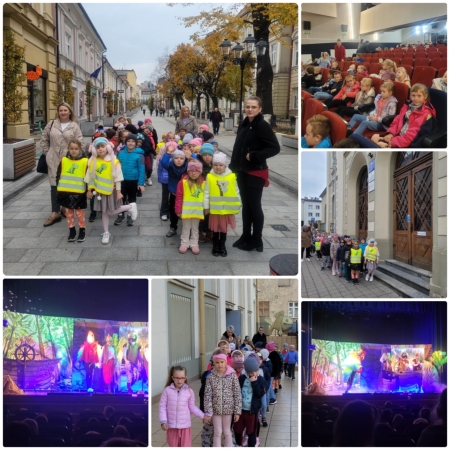 Przedszkole w Nosówce: Wyjazd do teatru na spektakl pt.: ''Baśnie dalekiego wsch...