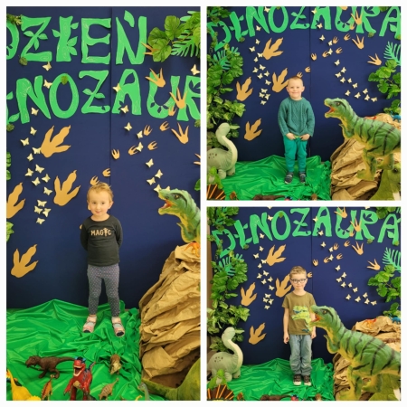 Przedszkole w Zgłobniu: Dzień Dinozaura