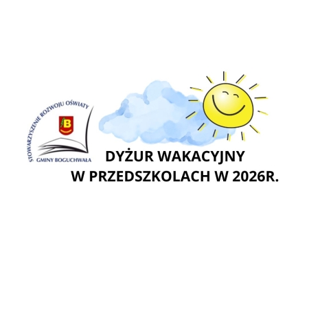 Dyżur wakacyjny w przedszkolach w 2026r.