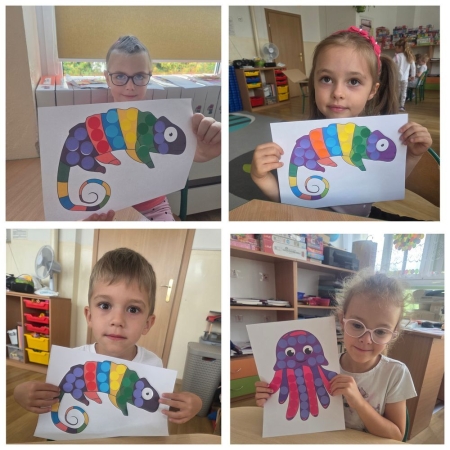 Punkt przedszkolny ''Kubusiowa Polana'' w Niechobrzu: Dzień Kropki