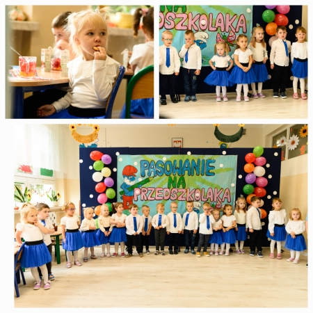 Przedszkole w Zgłobniu: Pasowanie na przedszkolaka