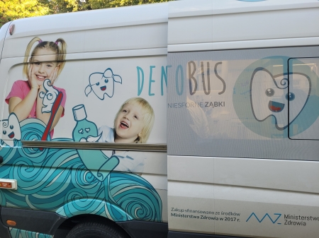 Przedszkole w Zgłobniu: Wizyta DENTOBUSU