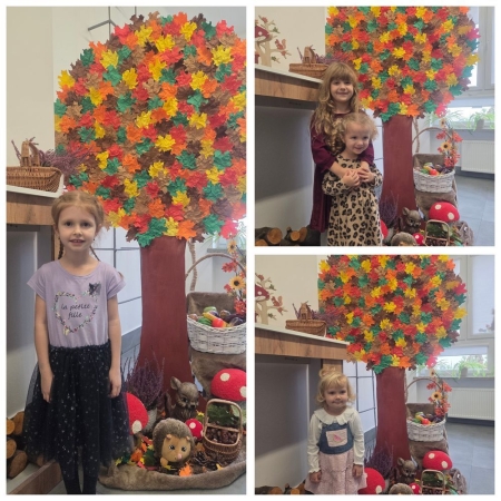 Punkt przedszkolny ''Kubusiowa Polana'' w Niechobrzu: ''Jesień w naszym przedszk...