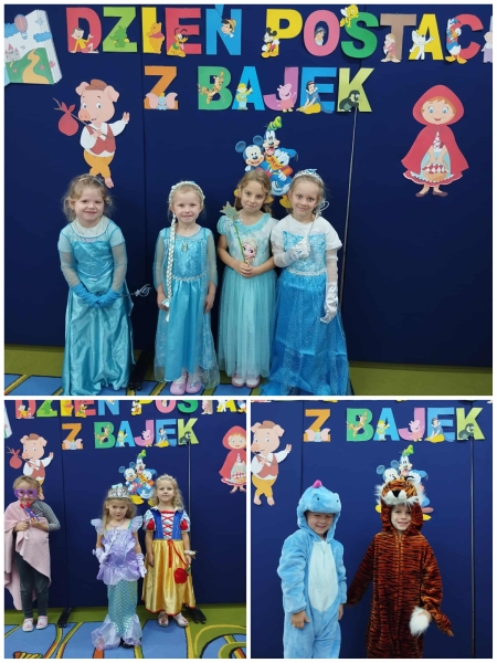 Przedszkole w Niechobrzu nr 1: Dzień Postaci z bajek
