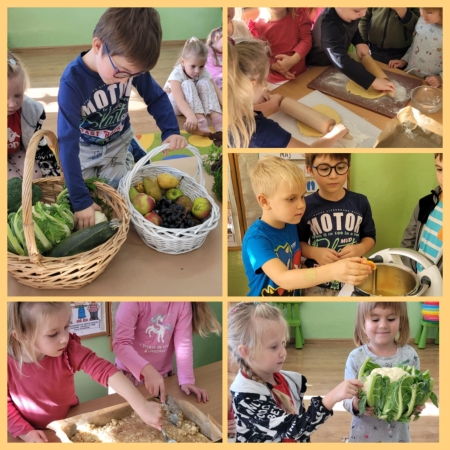 Przedszkole w Nosówce: Dzień Warzyw i Owoców