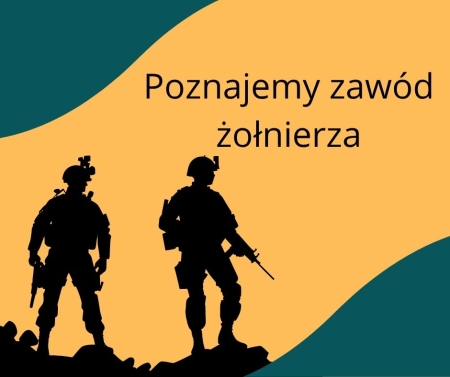 Przedszkole Boguchwała Reja: Poznajemy zawód żołnierza
