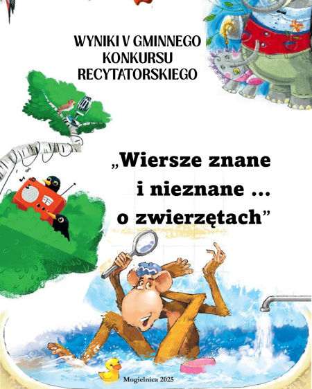 Wyniki V Gminnego Konkursu Recytatorskiego „WIERSZE ZNANE I NIEZNANE … o zwierzętach”