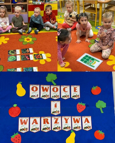 Przedszkole w Woli Zgłobieńskiej: Lubimy owoce i warzywa