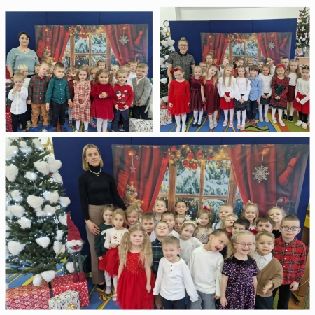 Przedszkole w Niechobrzu nr 1: Wigilia przedszkolna