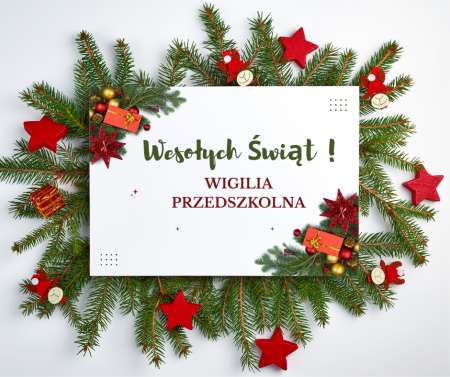 Przedszkole w Racławówce: Wigilia 