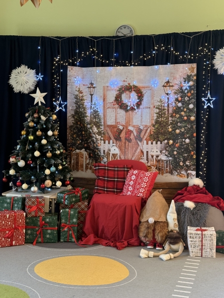 Przedszkole w Lutoryżu: Wizyta Świętego Mikołaja