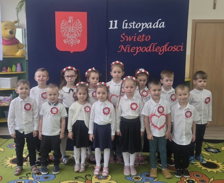 Punkt przedszkolny ''Kubusiowa Polana'' w Niechobrzu: 11 listopada