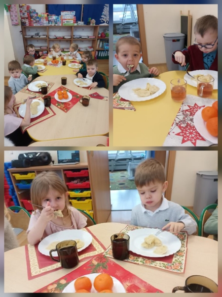 Punkt przedszkolny ''Kubusiowa Polana'' w Niechobrzu: Wigilia