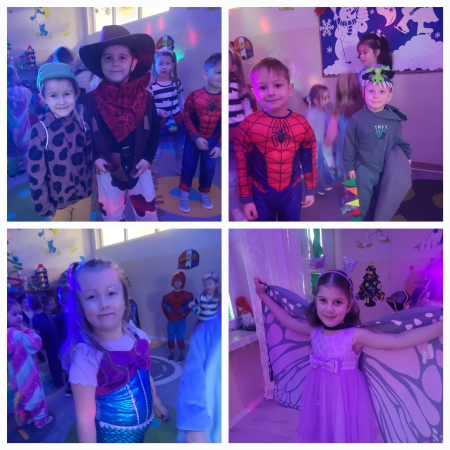 Przedszkole w Zgłobniu: Bal karnawałowy