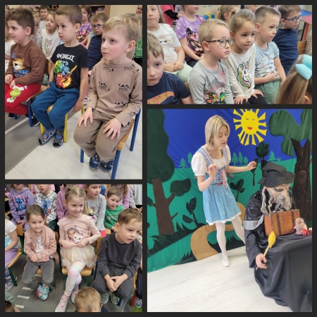 Przedszkole w Zgłobniu: Teatrzyk