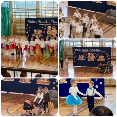 Przedszkole w Niechobrzu nr 1: Dzień Babci i Dziadzia