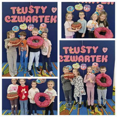 Przedszkole w Niechobrzu nr 1: Tłusty Czwartek