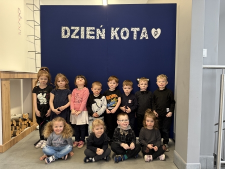 Punkt przedszkolny ''Kubusiowa Polana'' w Niechobrzu: Dzień Kota