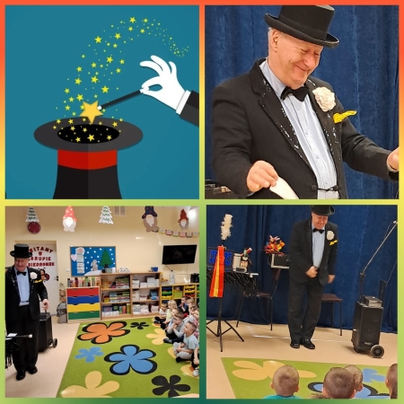 Przedszkole w Boguchwale: ''Czary-mary'', czyli pokaz iluzji w przedszkolu