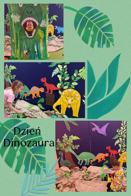 Przedszkole w Nosówce: Dzień Dinozaura