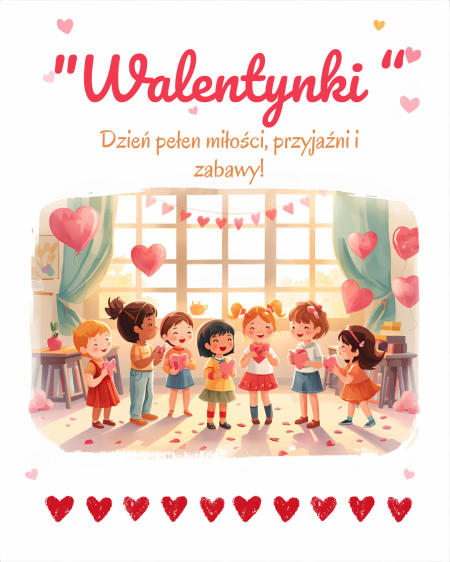 Przedszkole w Racławówce: Walentynki