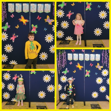 Przedszkole w Zgłobniu: Pierwszy dzień wiosny