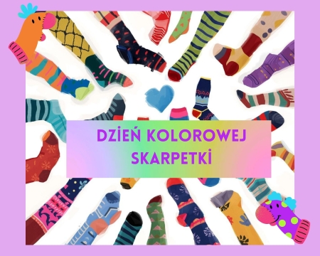 Przedszkole Boguchwała Reja: Dzień Kolorowej Skarpetki 