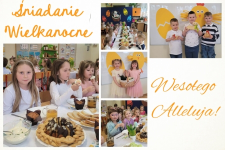 Przedszkole w Nosówce: Śniadanie Wielkanocne