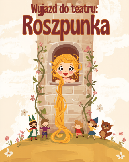 Przedszkole w Racławówce: Wyjazd do teatru: Roszpunka