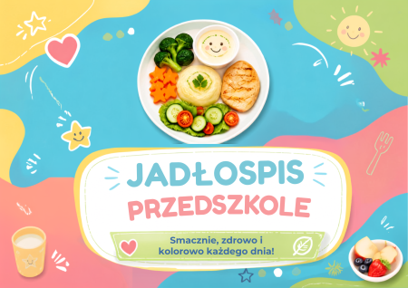 Jadłospis przedszkole