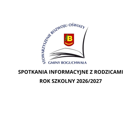 Spotkania informacyjne z rodzicami rok szkolny 2026/2027 