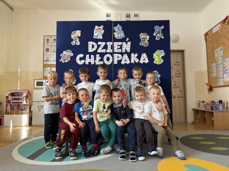 Punkt przedszkolny ''Kubusiowa Polana'' w Niechobrzu: Dzień Chłopaka