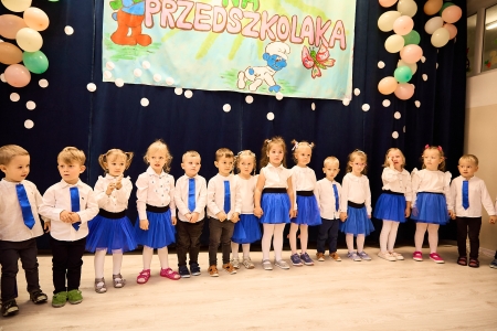 Smerfolandia w Zgłobniu: Pasowanie na Przedszkolaka