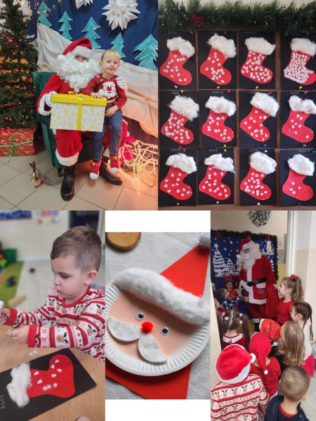 Smerfolandia w Zgłobniu: Wizyta Świętego Mikołaja