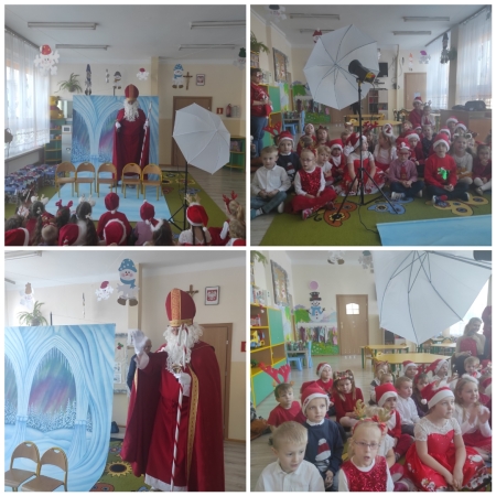 Kubusiowa Polana w Niechobrzu: Wizyta Mikołaja