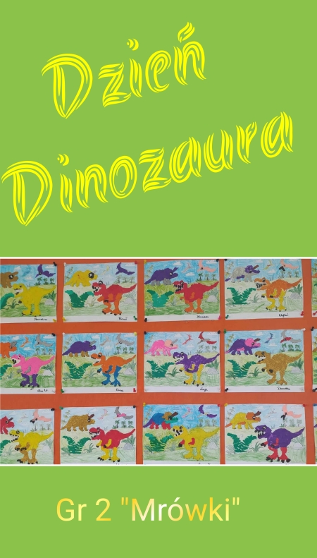 Niepubliczne Przedszkole Wesołe Promyczki w Boguchwale: Dzień Dinozaura