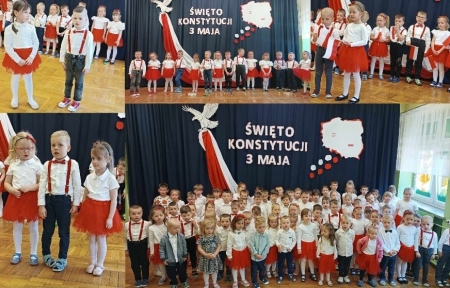 Kraina Krasnoludków w Racławówce: Przedszkolaki Świętują Uchwalenie Konstytucji ...